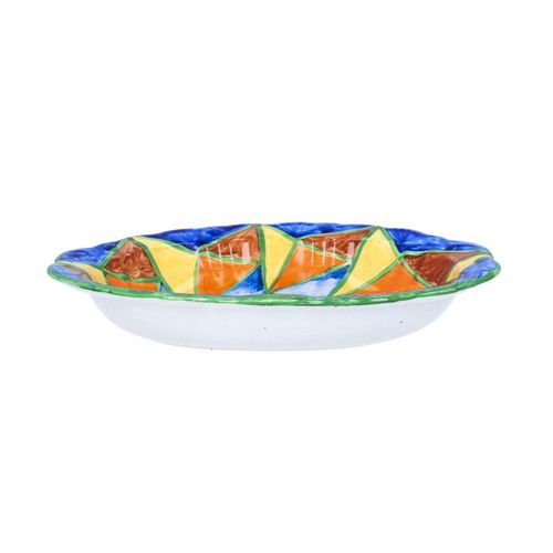 Clarice Cliff Original Bizarre Serving Dish image-1