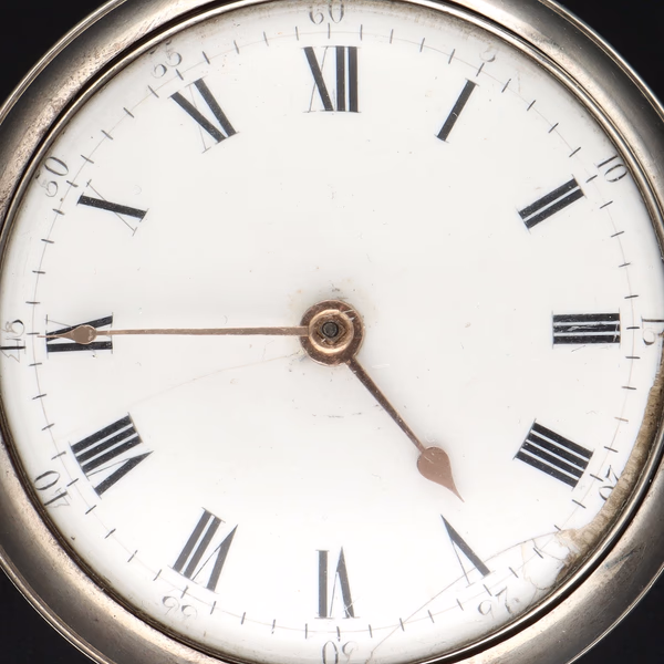 Antique Silver Pocket Watch