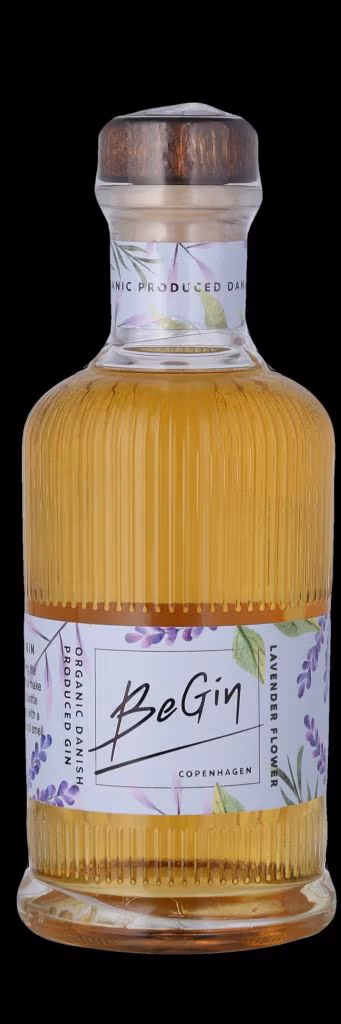 BEGIN LAVENDER FLOWER GIN 40% ØKO 20cl flaske Lavender Flower Gin BeGin Copenhagen