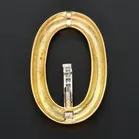 18ct Gold French Diamond  Pendant