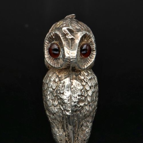 Double Headed Silver Owl Desk Seal image-4