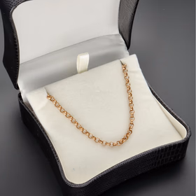 Classic 9ct Yellow Gold Belcher Chain Necklace
