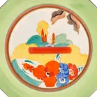 Clarice Cliff ‘Alton’ Octagonal Cake Plate