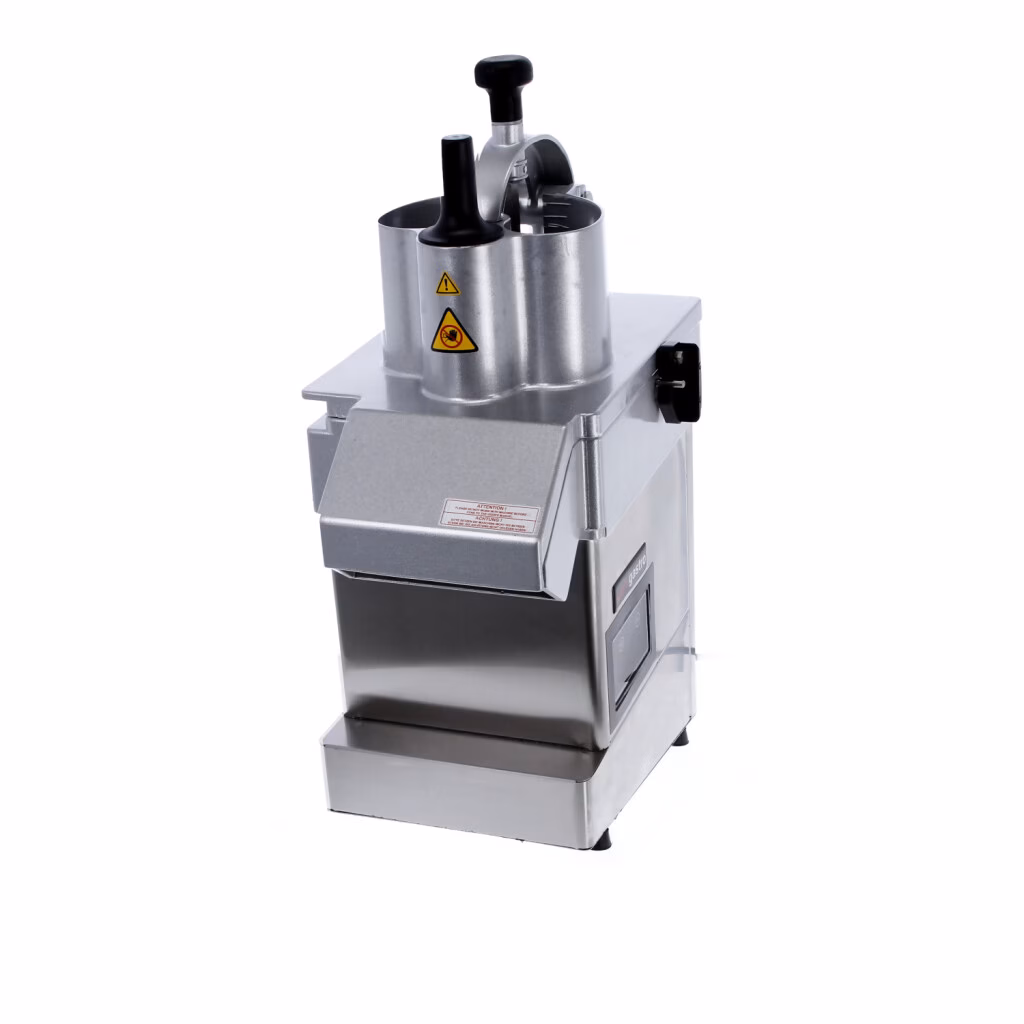 Commercial Electric Vegetable Slicer - 550 W Electric Slicer/Grater – 3 Discs (1.5–8 mm adjustable)