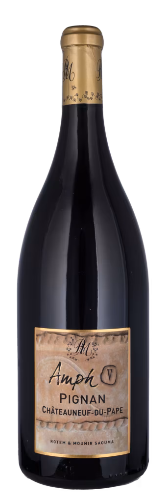 CHATEAUNEUF DU PAPE AMPHORA PIGNAN Rotem & Mounir Saouma