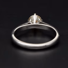 18ct White Gold Diamond Solitaire Ring