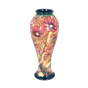 Tall Moorcroft Cosmos Vase