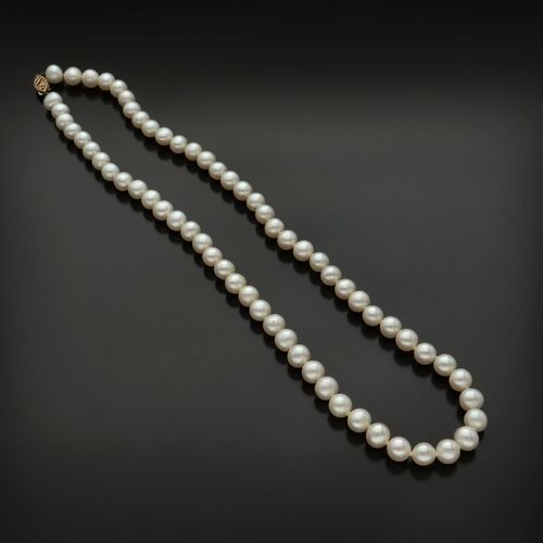 9ct Gold Clasp Freshwater Pearls image-2