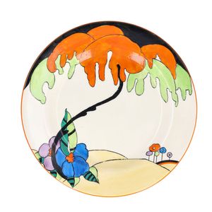 Clarice Cliff Woodland Plate