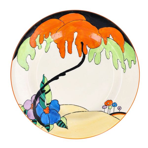 Clarice Cliff Woodland Plate