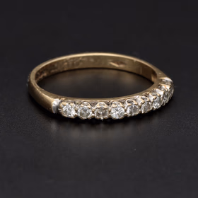 9ct Gold Diamond Ring