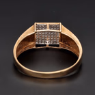 Large 9ct Gold Diamond Ring