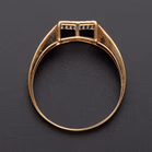 Large 9ct Gold Diamond Ring