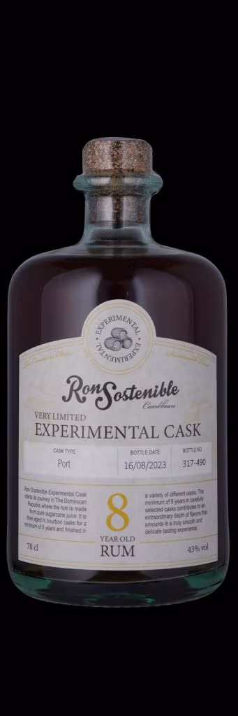 RON SOSTENIBLE Experimental Cask Port (Limited quantity) A Clean Spirit