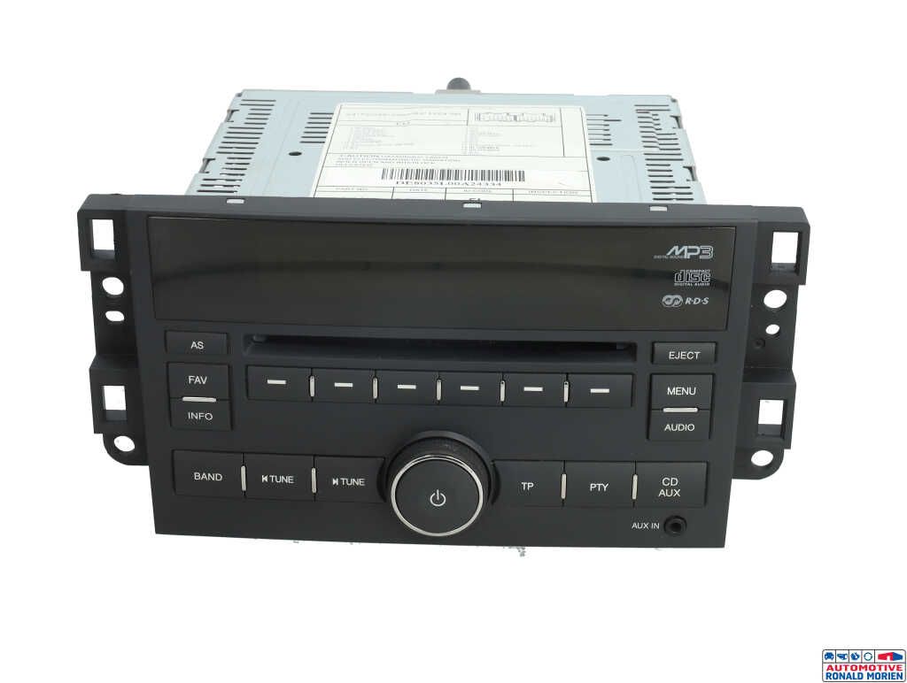 Used Radio CD player Chevrolet Aveo (250) Price € 59,00 Margin scheme offered by Automaterialen Ronald Morien B.V.