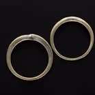 Pair Gold Diamond Rings