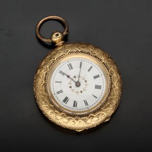 Victorian Ladies 18ct Gold Pocket Watch