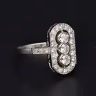 Platinum 1ct Diamond Ring