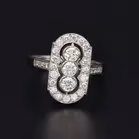 Platinum 1ct Diamond Ring