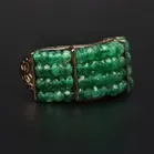 Gold Emerald Dress Ring