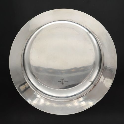 Georg Jensen Silver Childs Bowl in the Acorn Pattern image-5