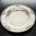 Georg Jensen Silver Childs Bowl in the Acorn Pattern