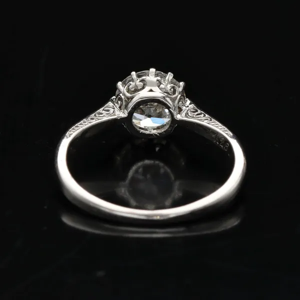 Platinum Diamond Solitaire Ring