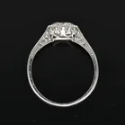 Platinum Diamond Solitaire Ring