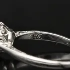 Platinum Diamond Solitaire Ring