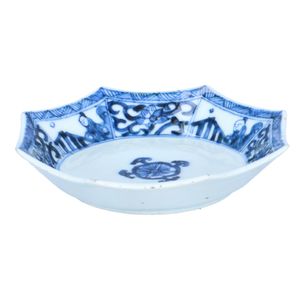 Chinese Porcelain Octagonal Dish