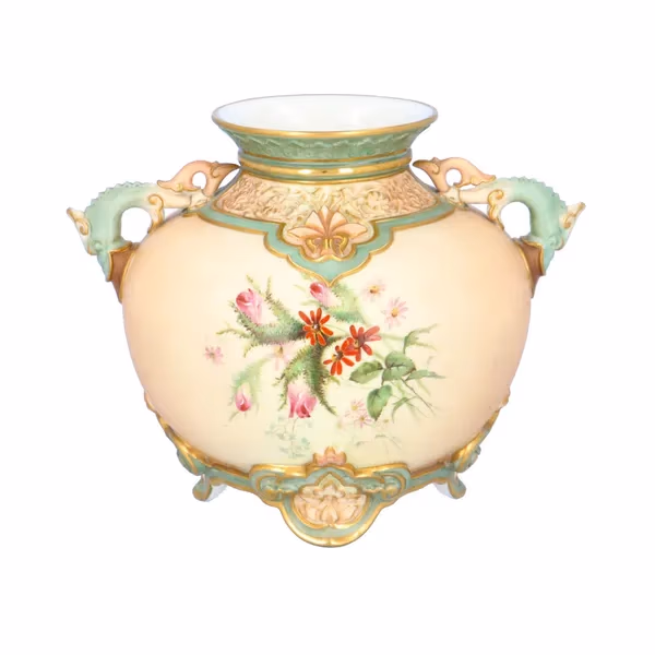 19th Century Worcester Vase