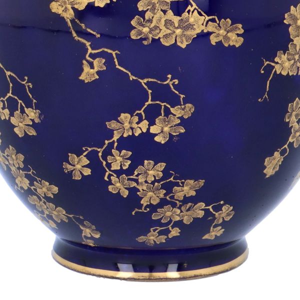 Royal Doulton Cobalt Blue Vase