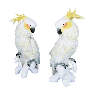 Large Pair of Karl Ens Porcelain Cockatoos