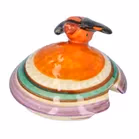 Clarice Cliff Liberty Stripe Small Beehive Preserve Pot