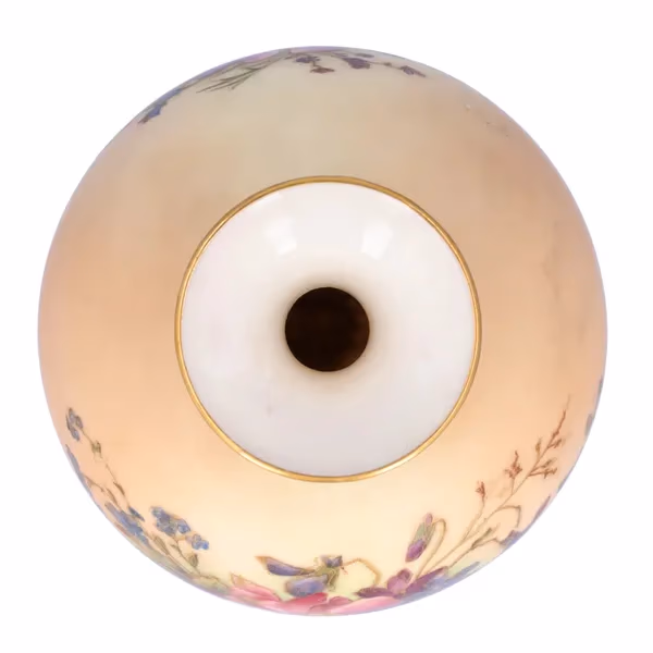 Pair of Late 19th Century Royal Worcester Vases