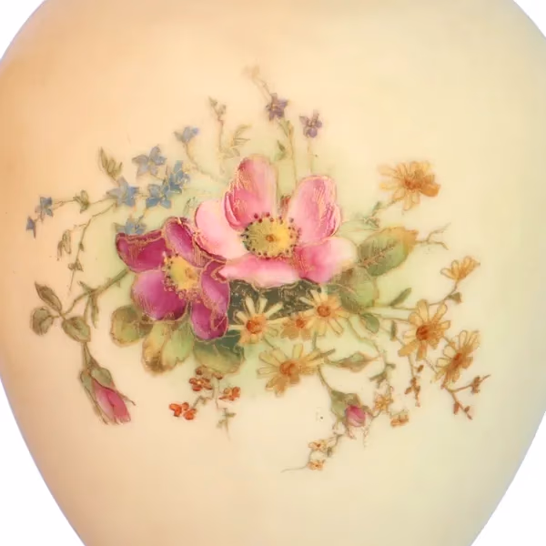 Pair of Late 19th Century Royal Worcester Vases