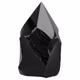 Zwarte obsidiaan ruw nr 5 - 360° presentation