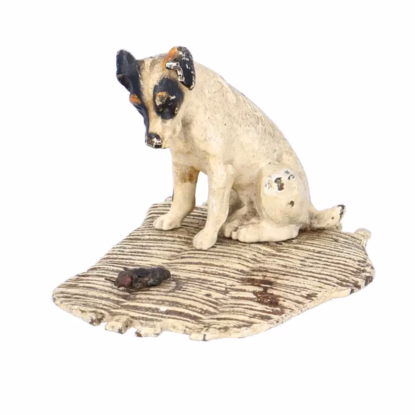 Antique Bronze Dog