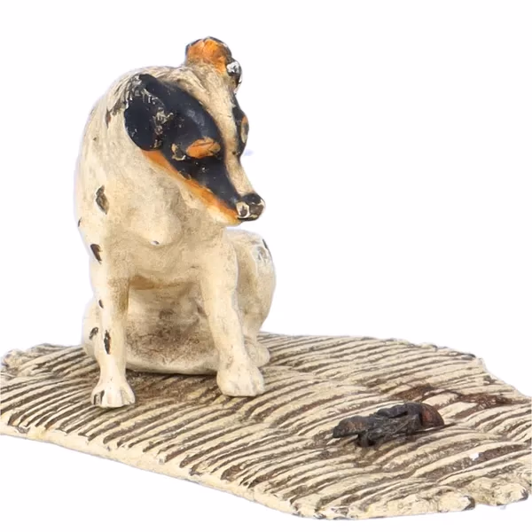Antique Bronze Dog
