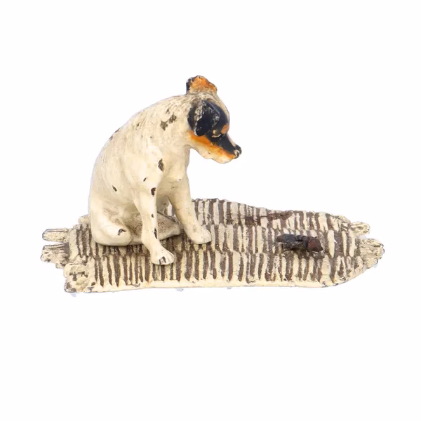 Antique Bronze Dog