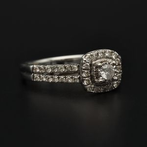 White Gold 0.50ct Diamond Ring