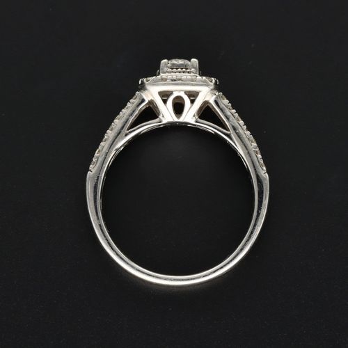 White Gold 0.50ct Diamond Ring image-6