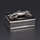 Silver and Black Onyx Trinket Box