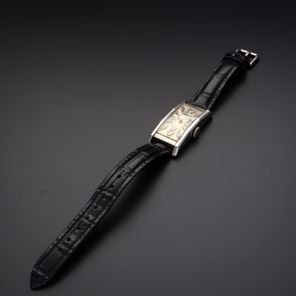 Vintage Longines Platinum Diamond Watch