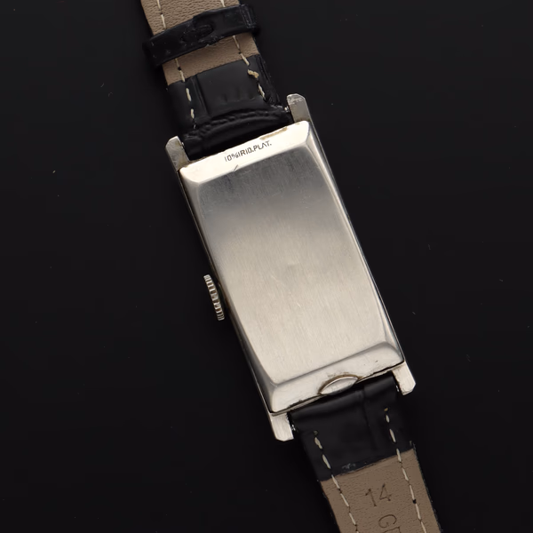Vintage Longines Platinum Diamond Watch