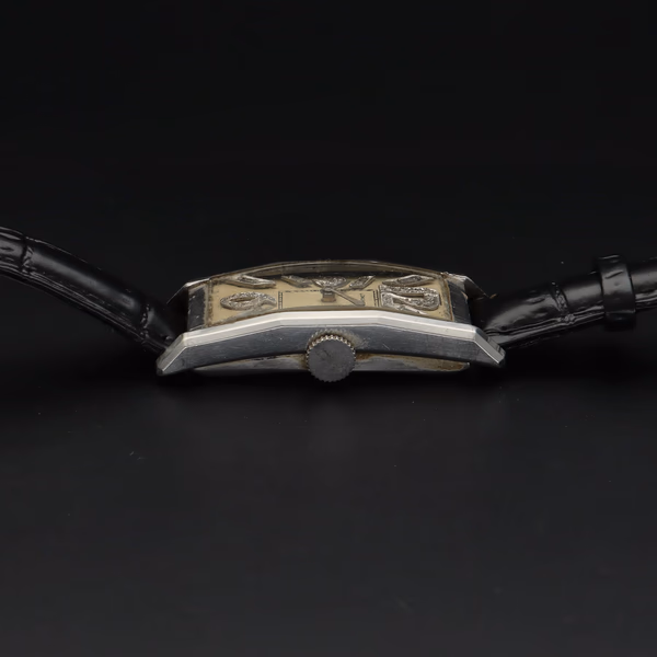 Vintage Longines Platinum Diamond Watch