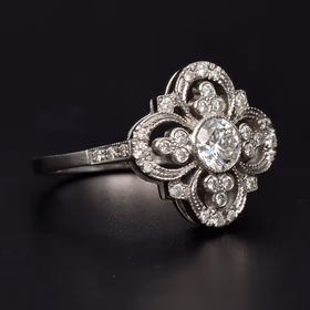 Platinum Diamond Ring