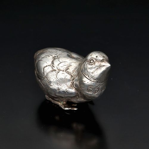 Victorian Silver Chick Muffineer image-1