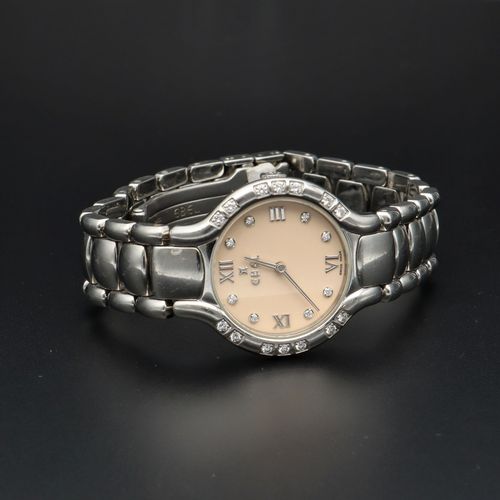 Diamond Set Ebel Beluga Watch image-3