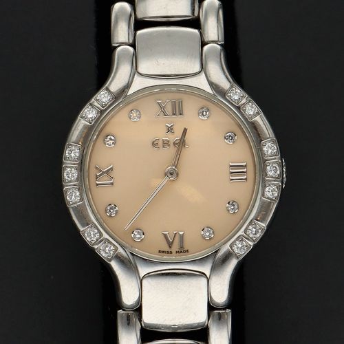 Diamond Set Ebel Beluga Watch image-2